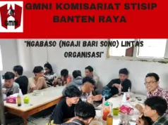 GMNI Komisariat STISIP Banten Raya gelar Ngabaso lintas organisasi pada Selasa (03/12/2024).