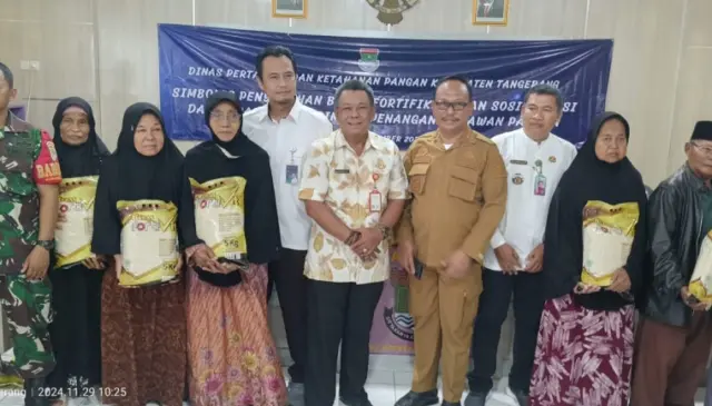 Dinas Pertaninan dan Ketahanan Pangan (DPKP) dan warga se-Kecamatan kosambi Kabupaten Tangerang, Foto. (Istimewa)