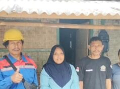 Keluarga Bapak Solihin Terima Bantuan Listrik Gratis Aspirasi Tika Kartika Sari Anggota DPRD Kabupaten Lebak Fraksi PDI Perjuangan, pada Selasa (07/01/2025).