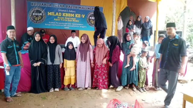 Keluarga Besar Balok Malingping gelar Milad ke 5, pada Rabu (29/01/2025).